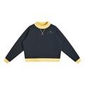 Women’s Mock Neck Crewneck Sweatshirt