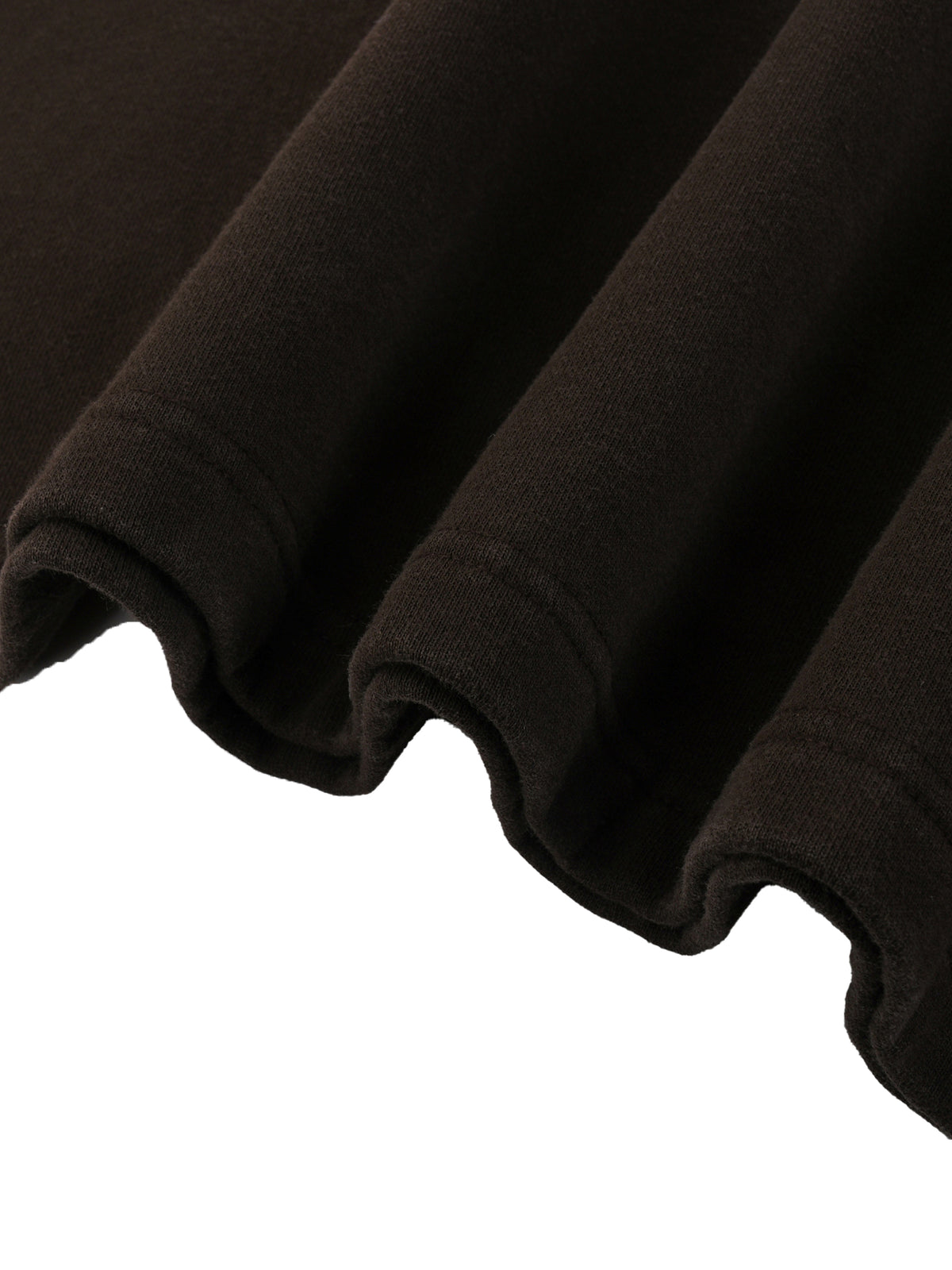 Sun Fade Raw Edge Quarter-Zip Sweatshirt