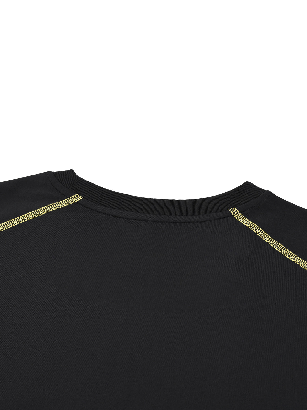 Unisex Contrast Stitch  Regular Fit T-Shirt