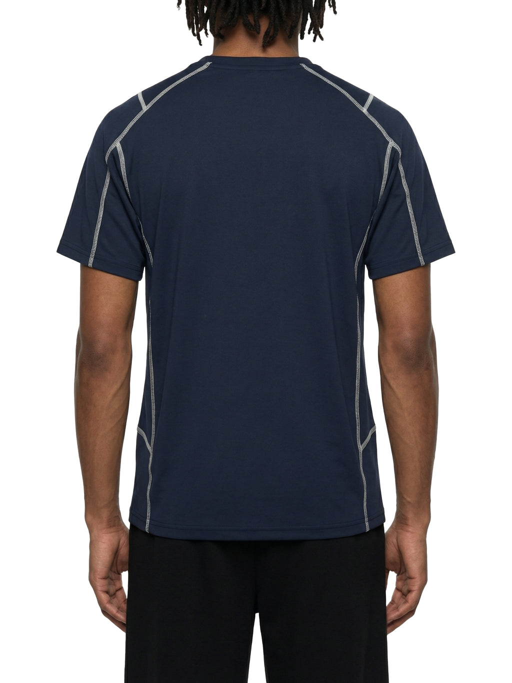 Unisex Contrast Stitch  Regular Fit T-Shirt
