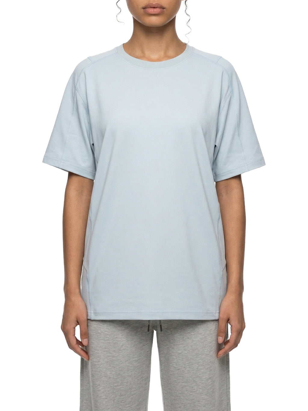 Unisex Contrast Stitch  Regular Fit T-Shirt