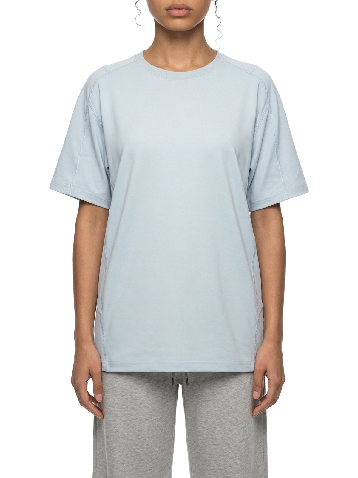 Unisex Contrast Stitch  Regular Fit T-Shirt