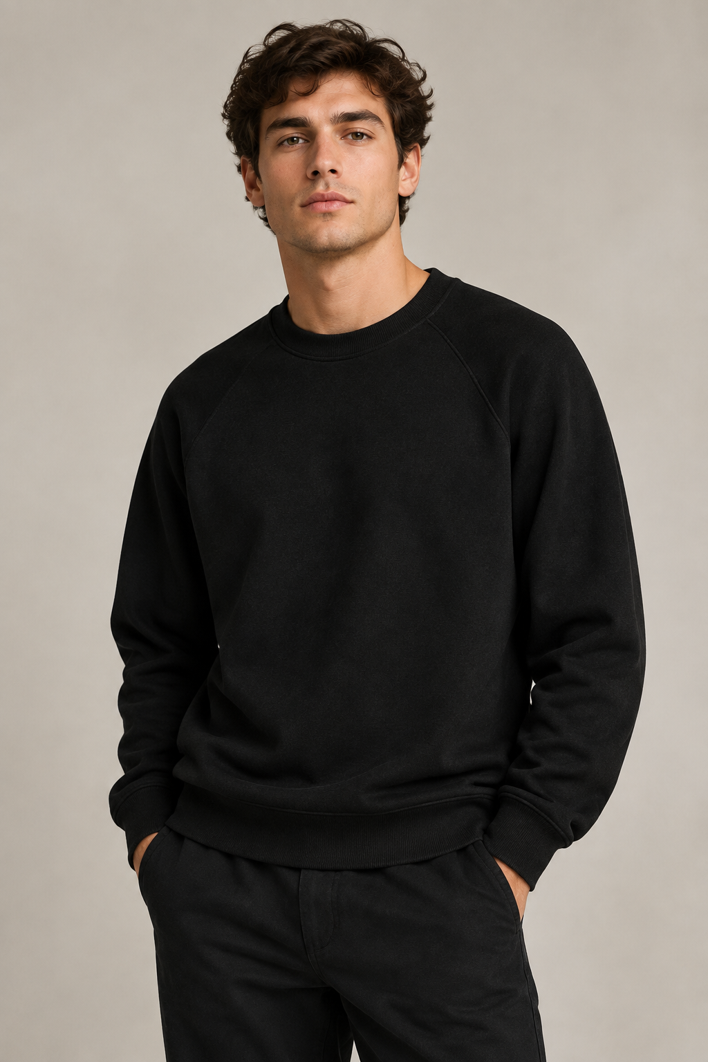 Unisex Crewneck – Black